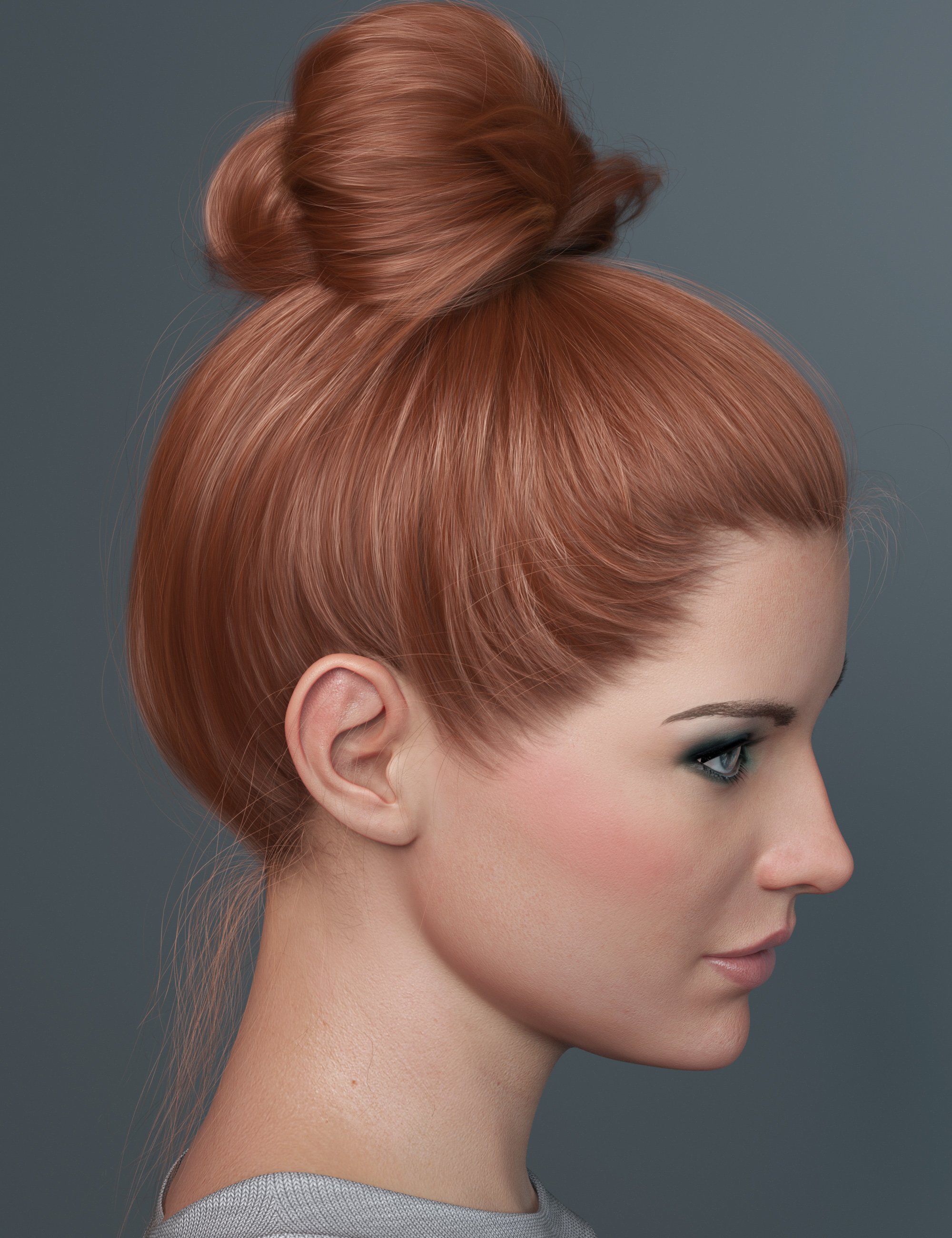 Top Updo for Genesis 3, 8, and 8.1 Females Top Updo for Genesis 3, 8, and 8.1 Females by: outoftouch, 3D Models by Daz 3D