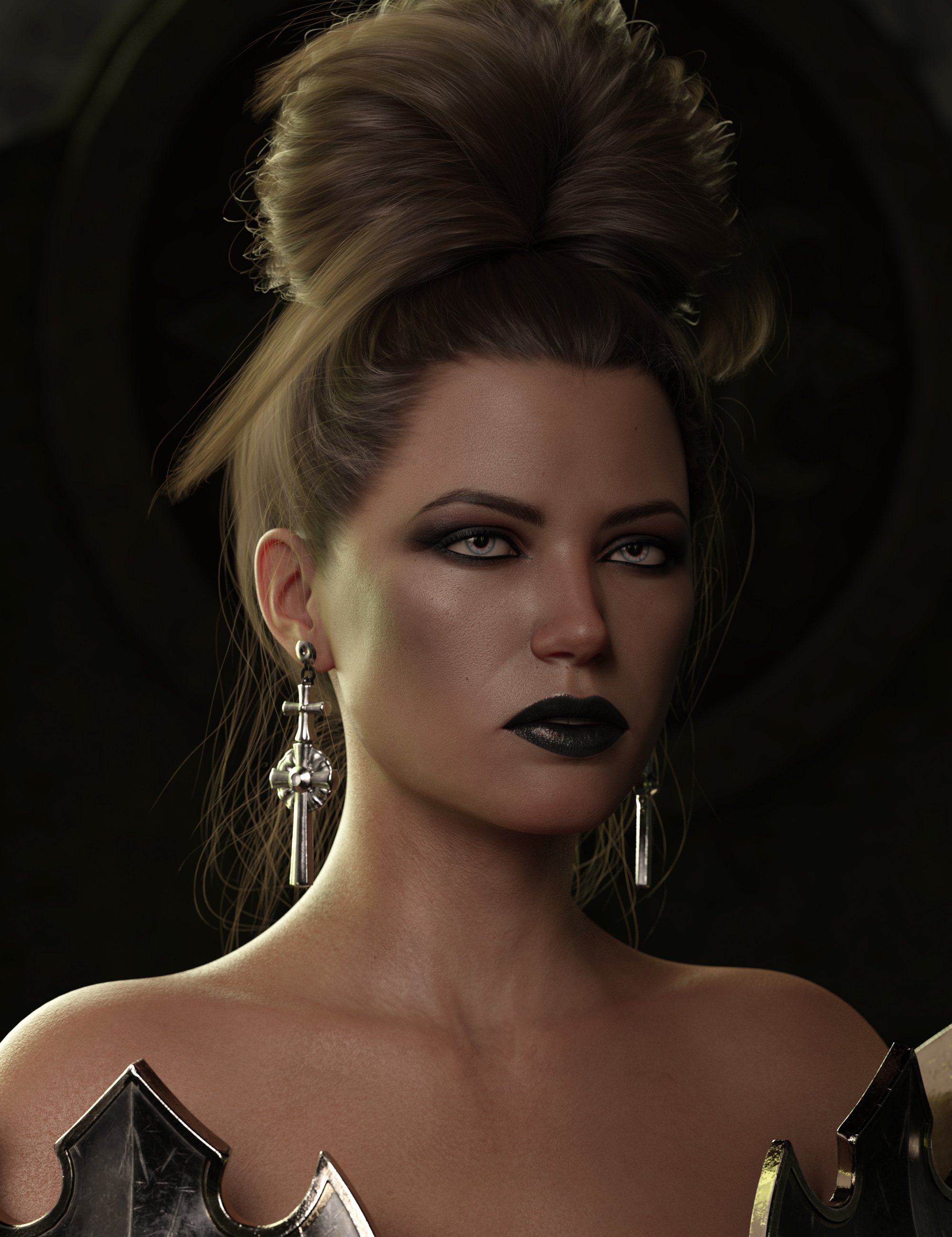 Top Updo for Genesis 3, 8, and 8.1 Females Top Updo for Genesis 3, 8, and 8.1 Females by: outoftouch, 3D Models by Daz 3D