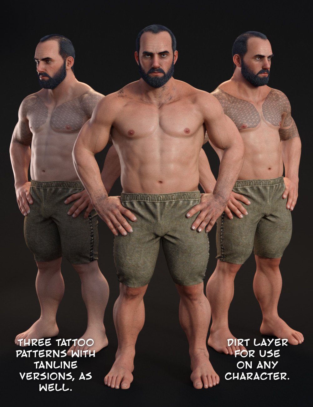 Dwarf HD for Genesis 8 Male | Daz 3D