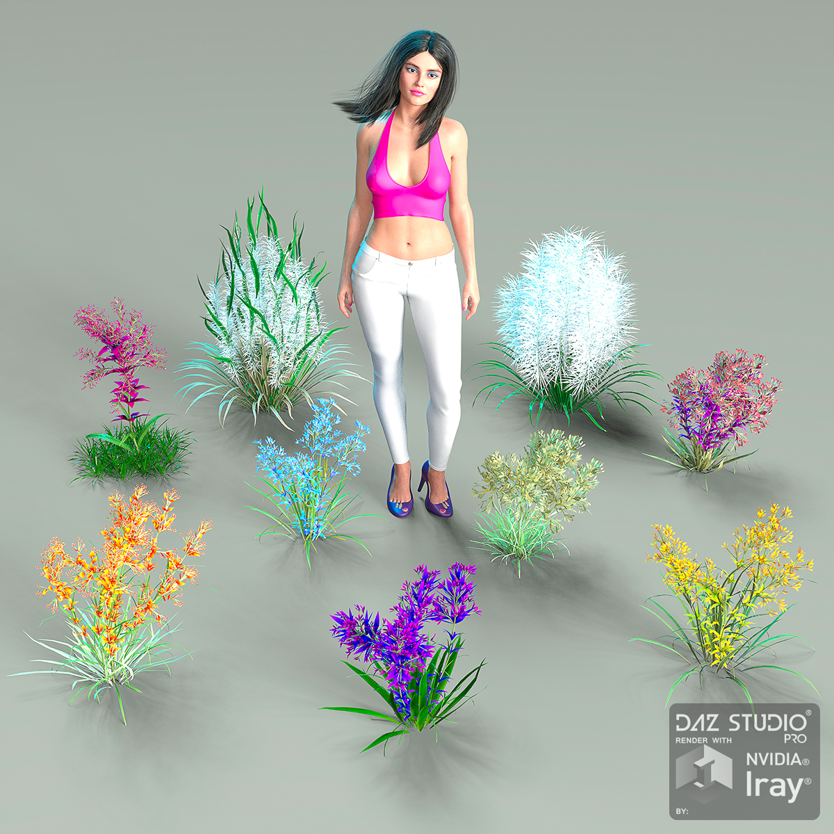 My Beautiful Plants and Trees My Beautiful Plants and Trees by: JeffersonAFGendragon3D, 3D Models by Daz 3D