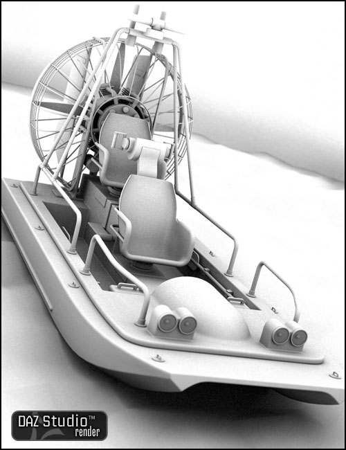 Swamp Boat by: , 3D Models by Daz 3D