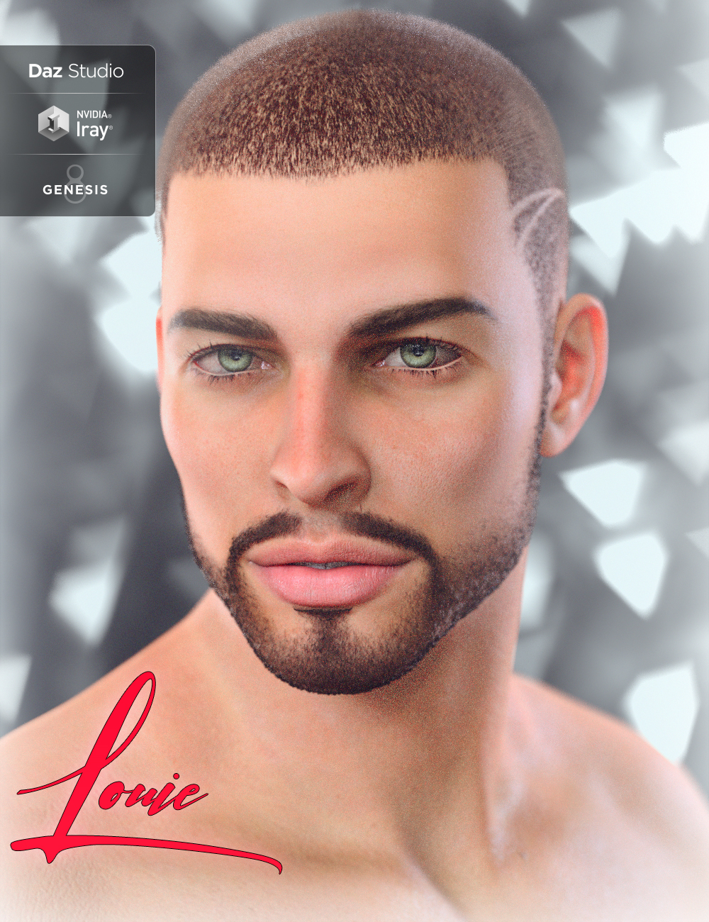 Louie for Genesis 8 Male by: JavierMicheal, 3D Models by Daz 3D