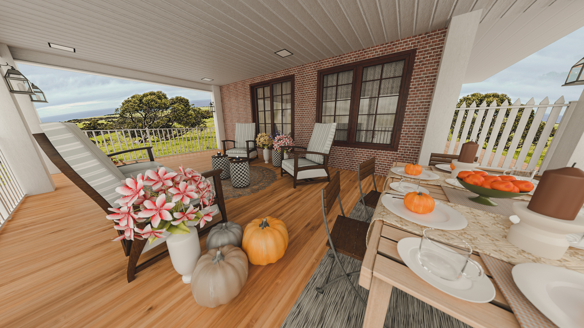 Cozy Porch | Daz 3D