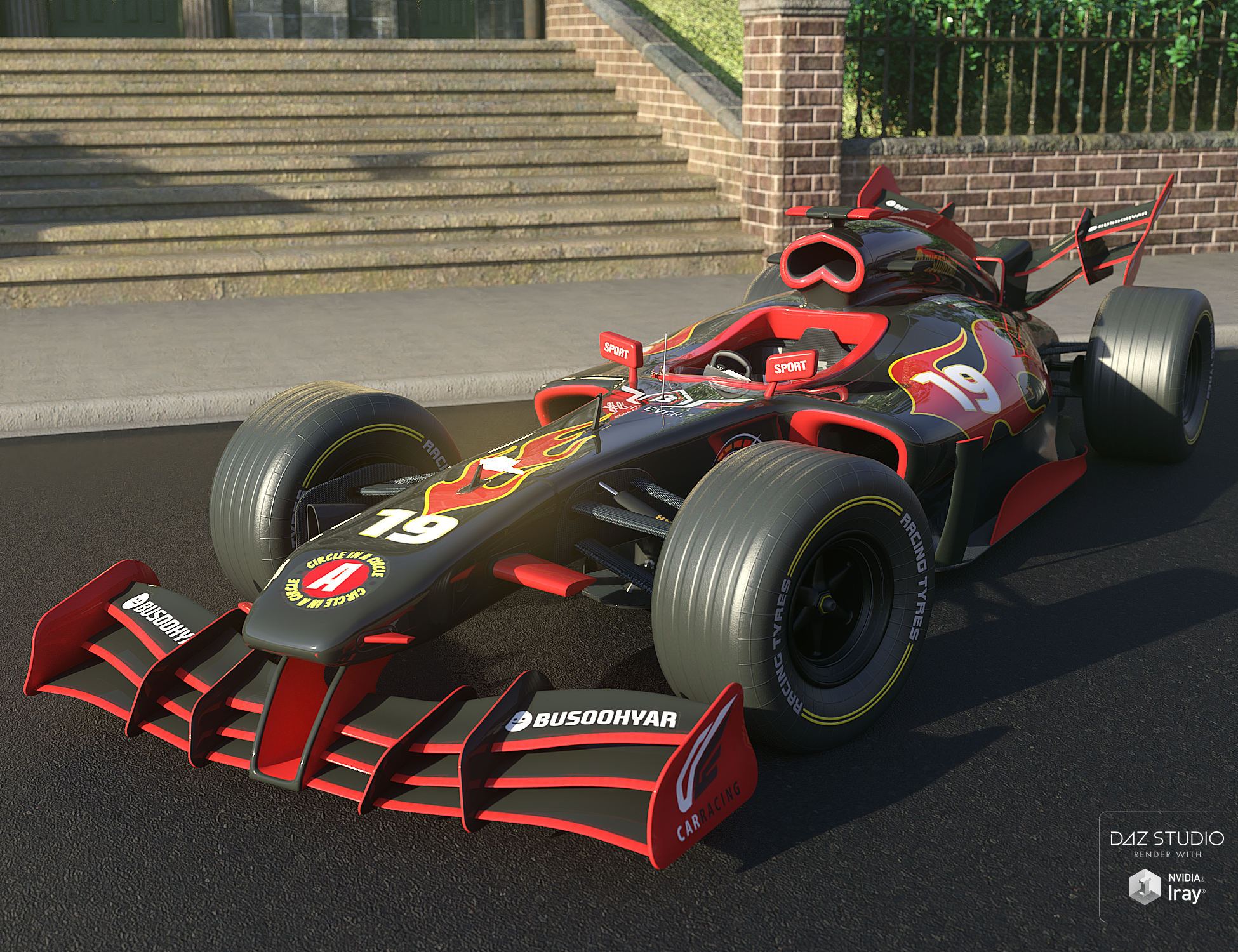 Fermion Race Car : Destiny Fermion Race Car : Destiny by: FToRi, 3D Models by Daz 3D
