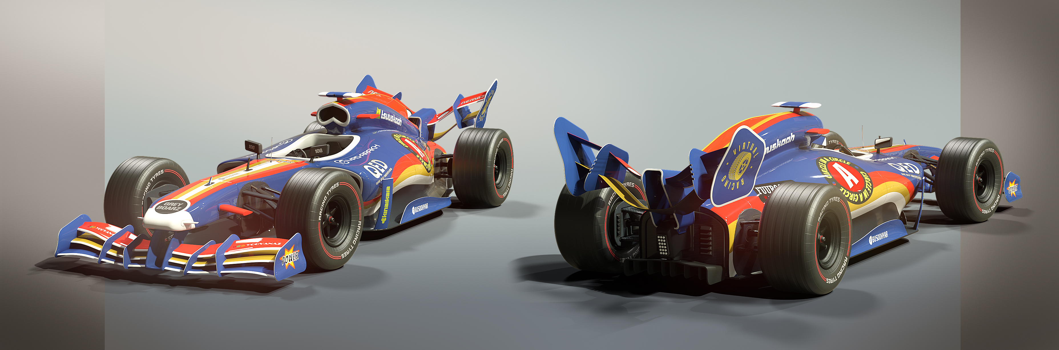 Fermion Race Car : Destiny by: FToRi, 3D Models by Daz 3D