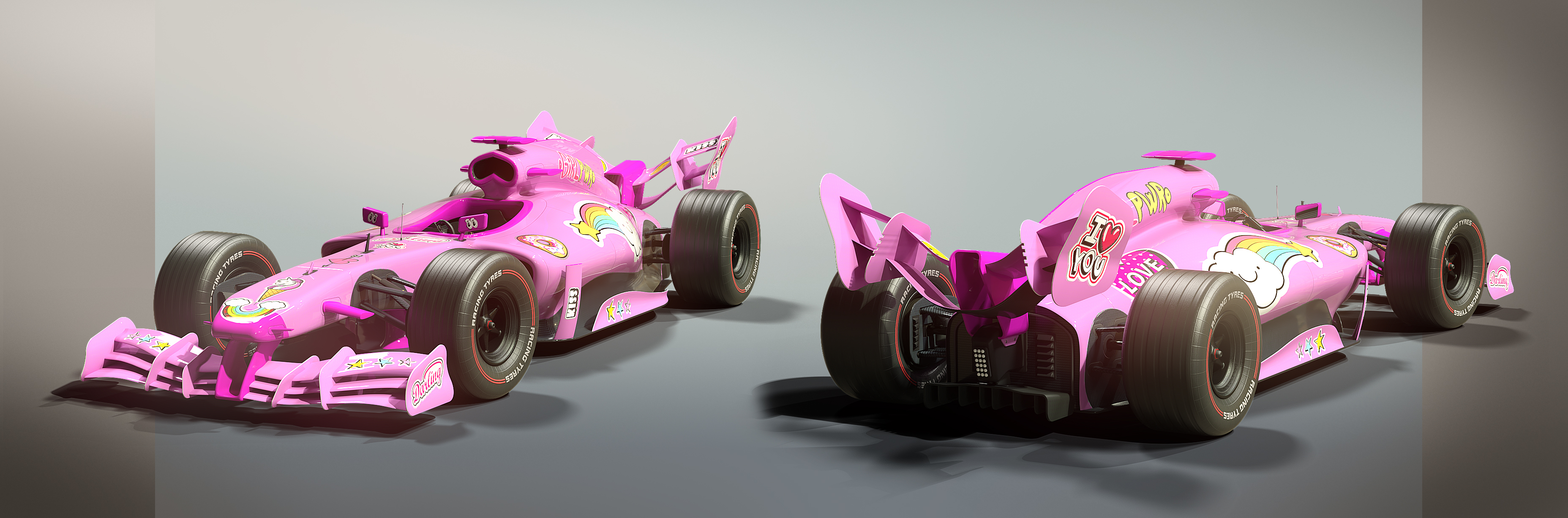 Fermion Race Car : Destiny by: FToRi, 3D Models by Daz 3D