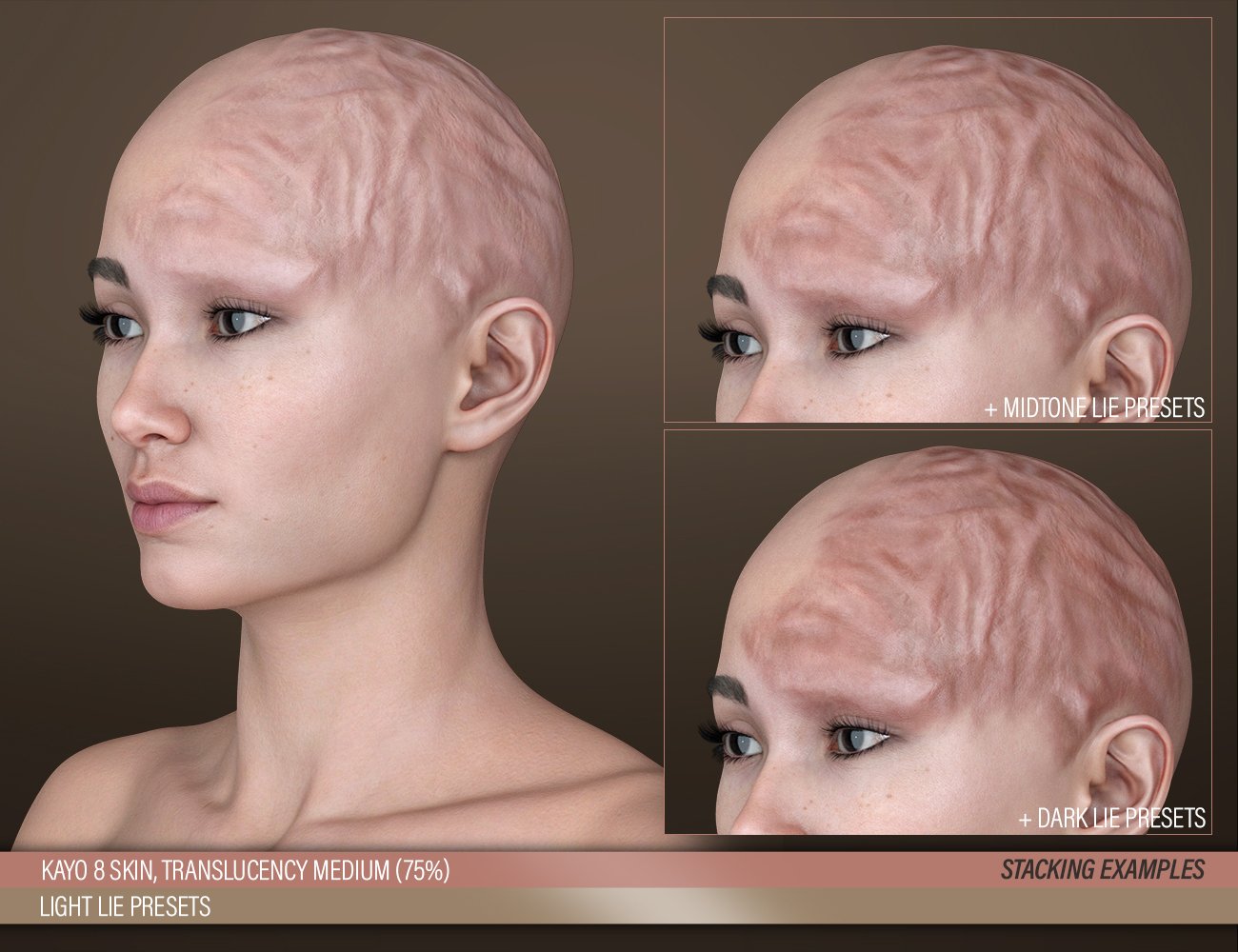 HD Face Burns for Genesis 8 Females by: FenixPhoenixEsid, 3D Models by Daz 3D