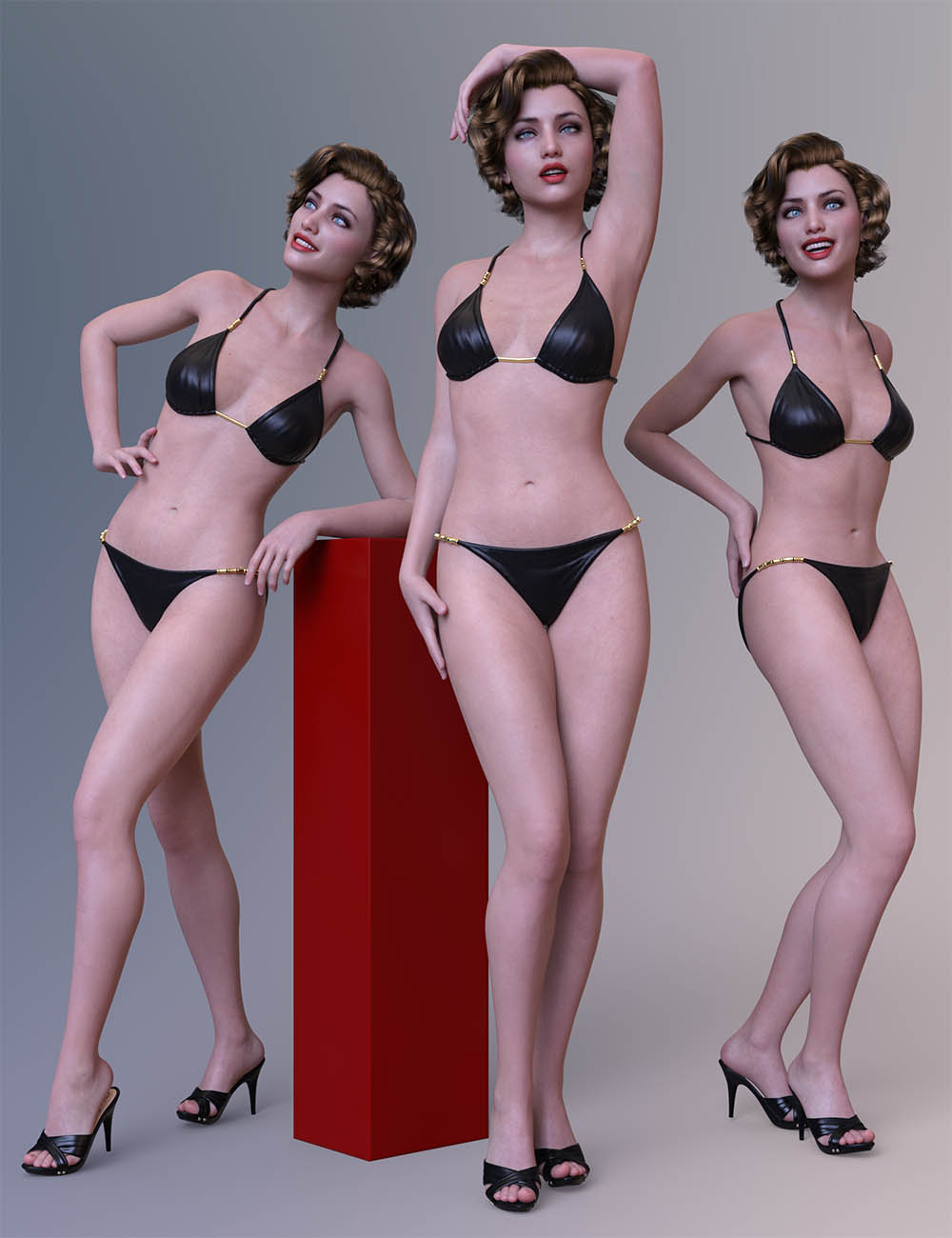 CDI Starlet Poses for Genesis 8 Female by: Capsces Digital Ink, 3D Models by Daz 3D