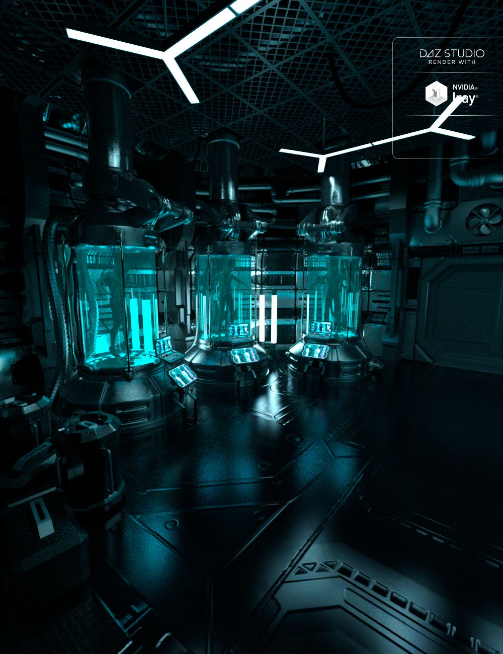 CryoLab by: Human, 3D Models by Daz 3D