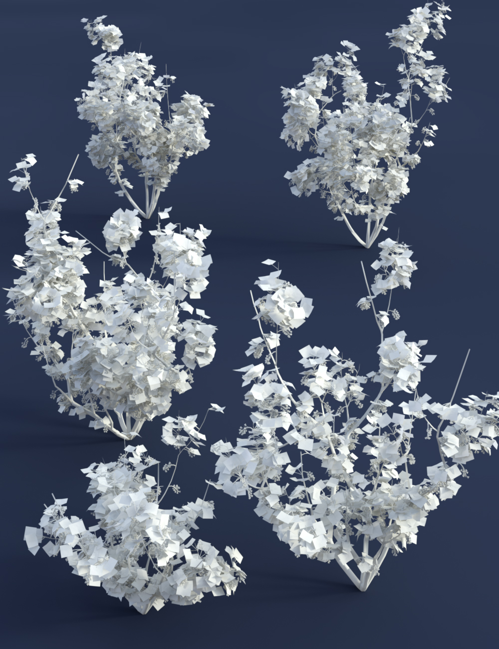 Spring Flowers - Flowering Currant Bushes by: MartinJFrost, 3D Models by Daz 3D