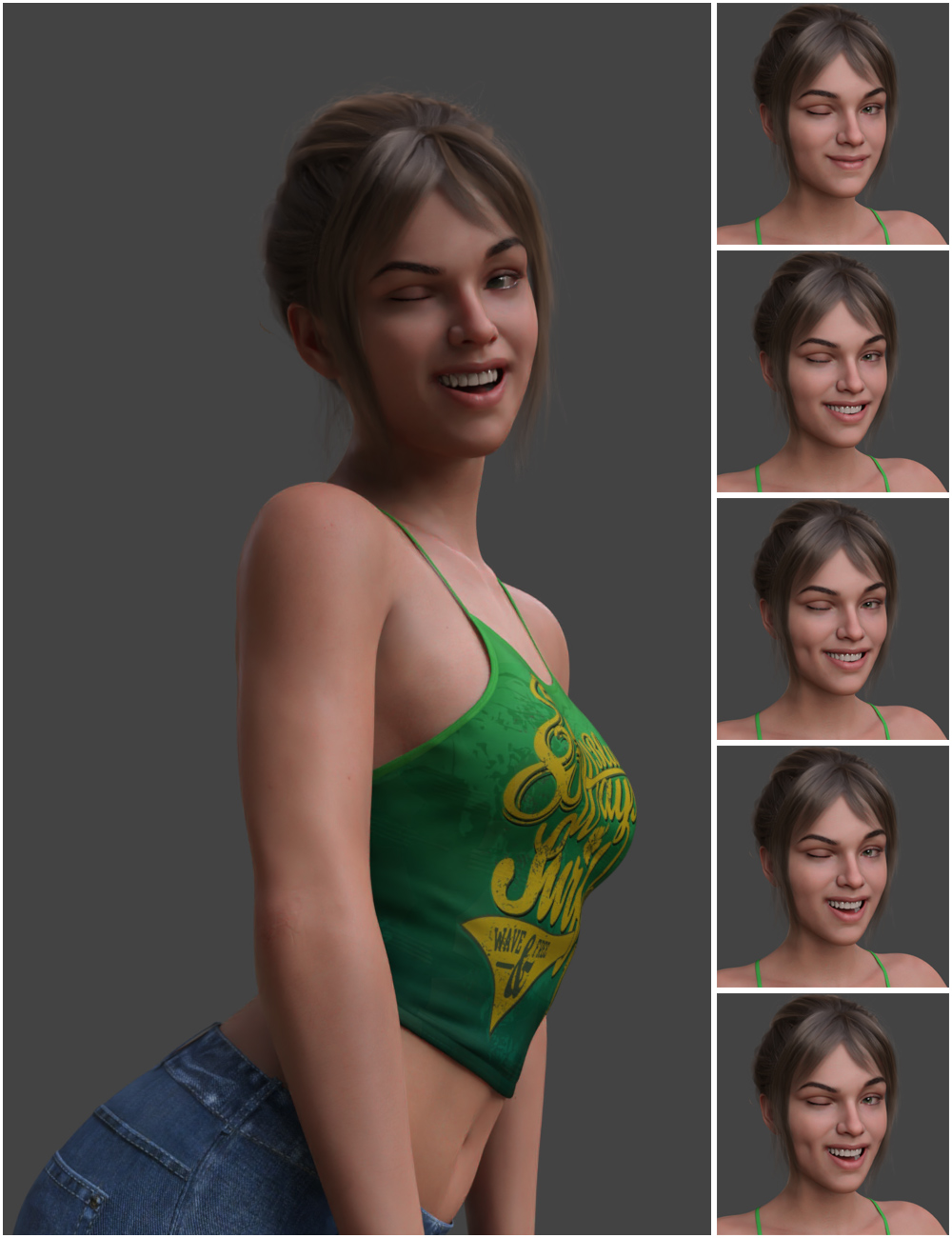 Venus Smile for Genesis 8 Female by: kobamax, 3D Models by Daz 3D