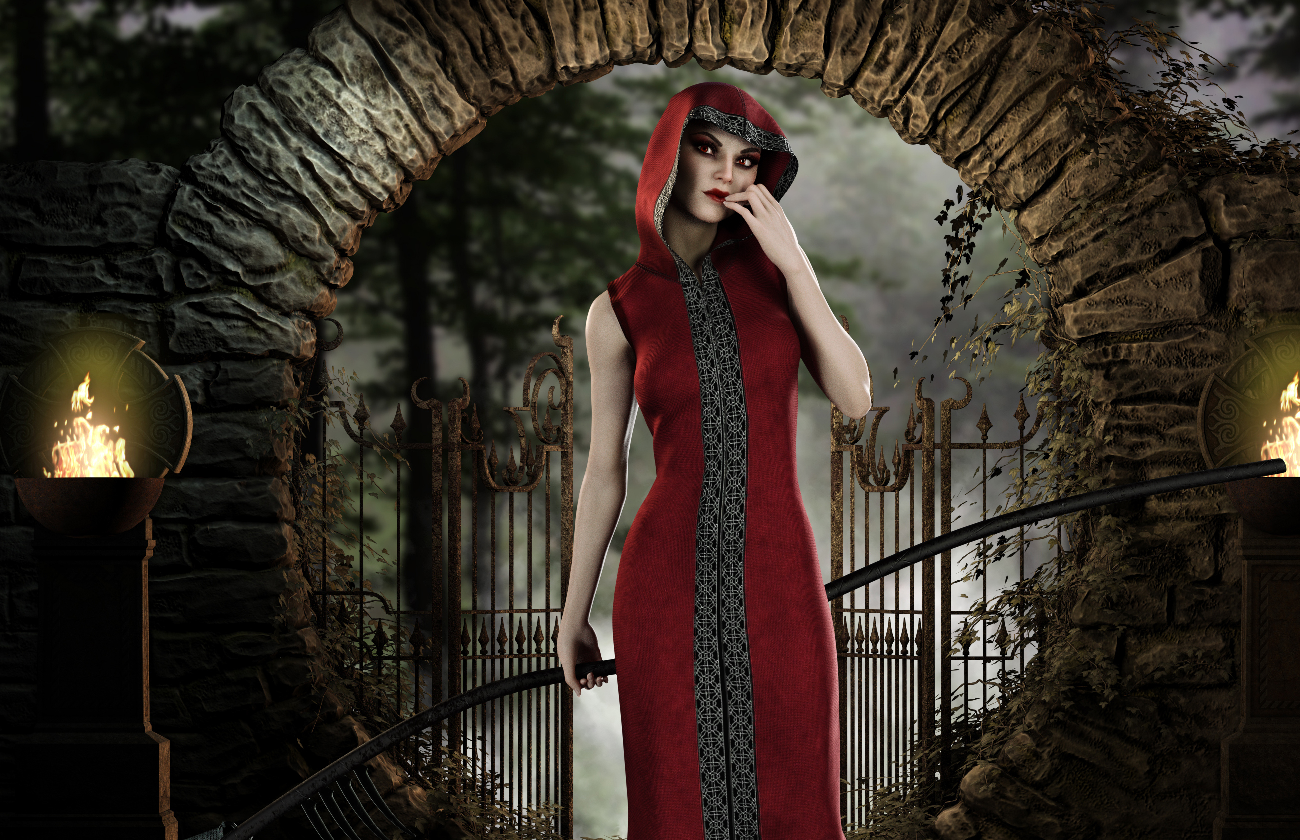 Ethereal Textures for Eternal Handmaiden Outfit by: Moonscape GraphicsSade, 3D Models by Daz 3D