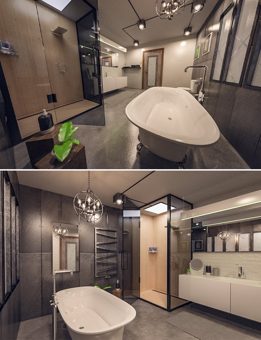 Industrial Bathroom by: Tesla3dCorp, 3D Models by Daz 3D