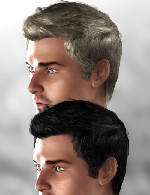 BillyHawk Hair BillyHawk Hair by: Neftis3D, 3D Models by Daz 3D