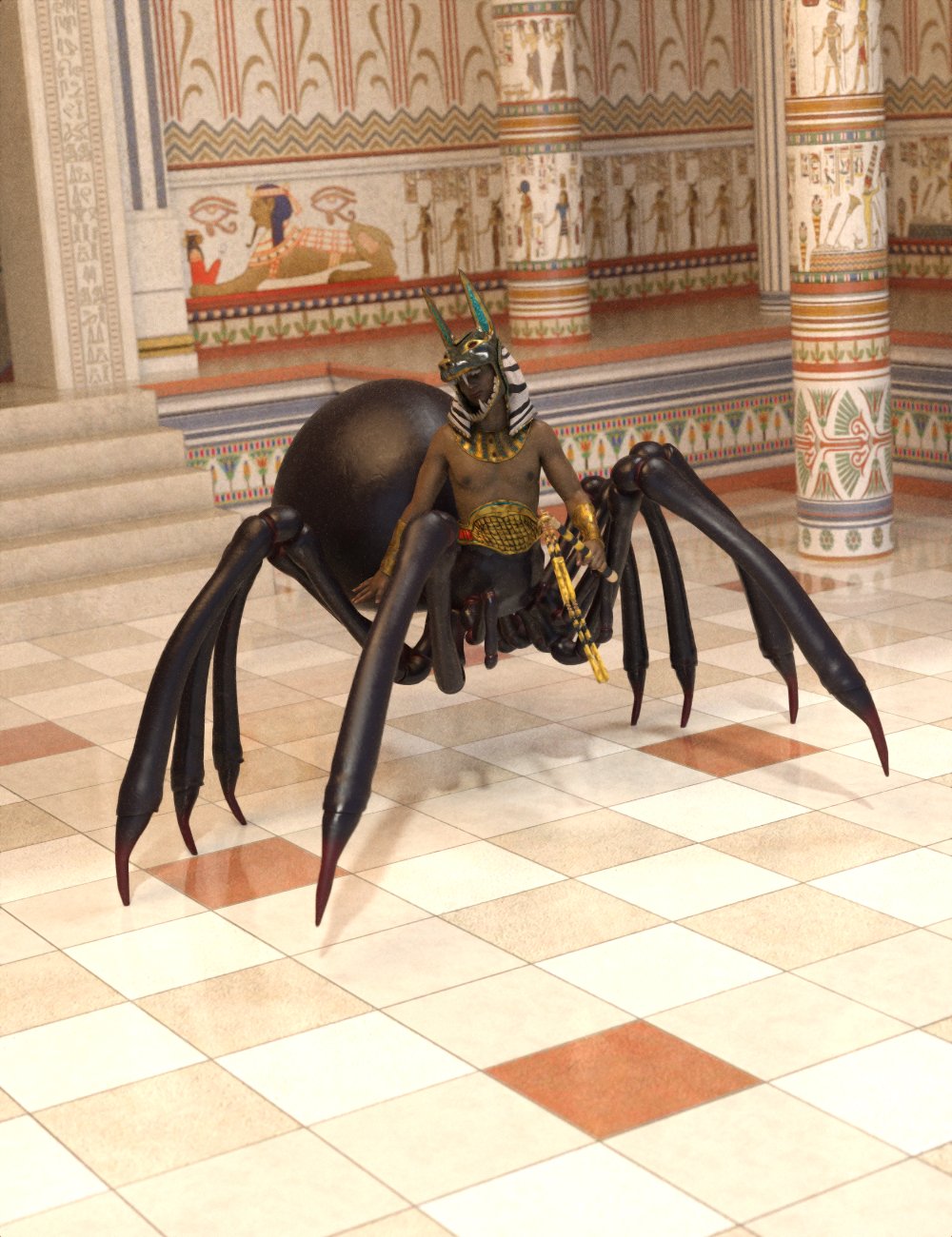 SY Spiderfolk for Genesis 8 SY Spiderfolk for Genesis 8 by: Sickleyield, 3D Models by Daz 3D