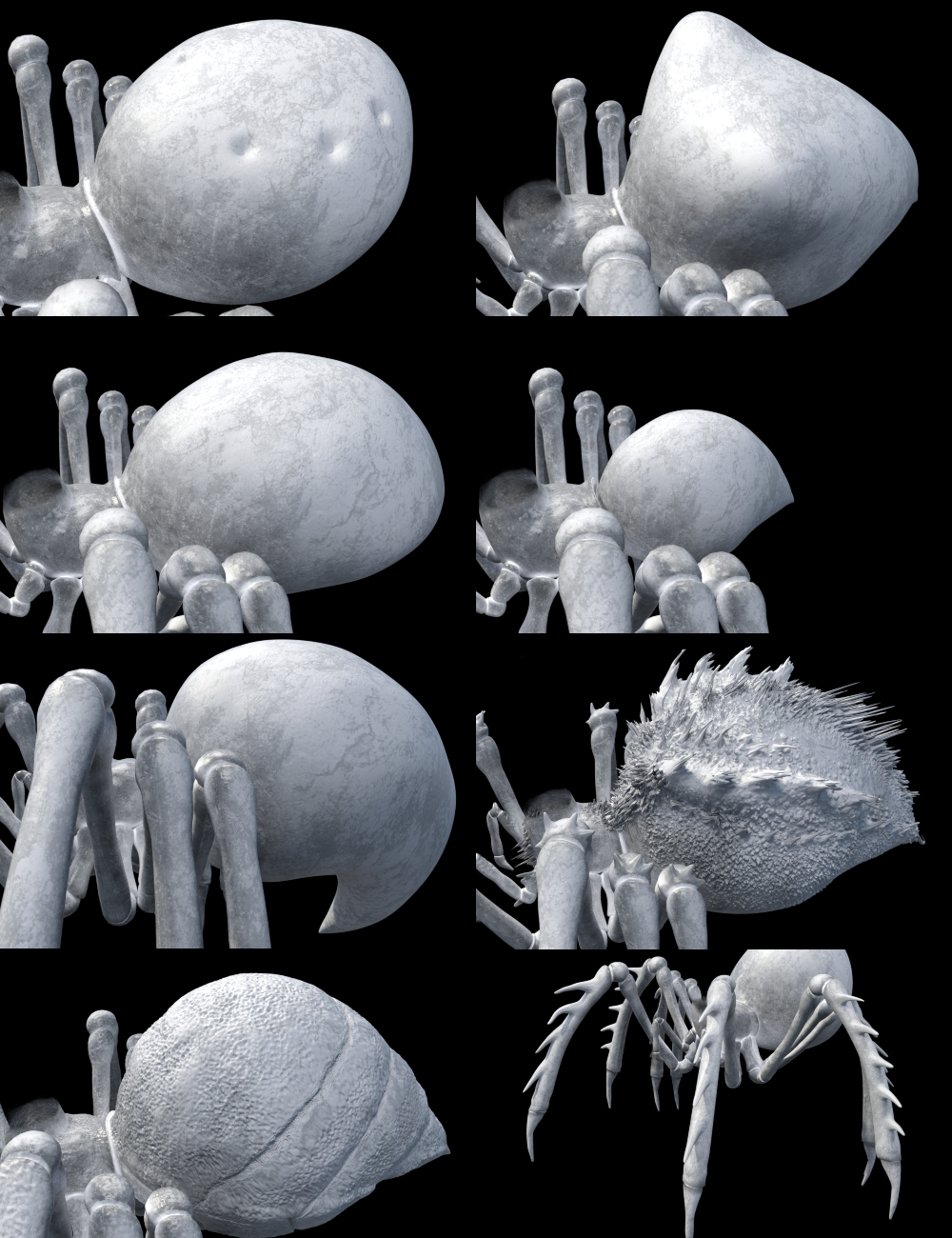 SY Spiderfolk for Genesis 8 by: Sickleyield, 3D Models by Daz 3D