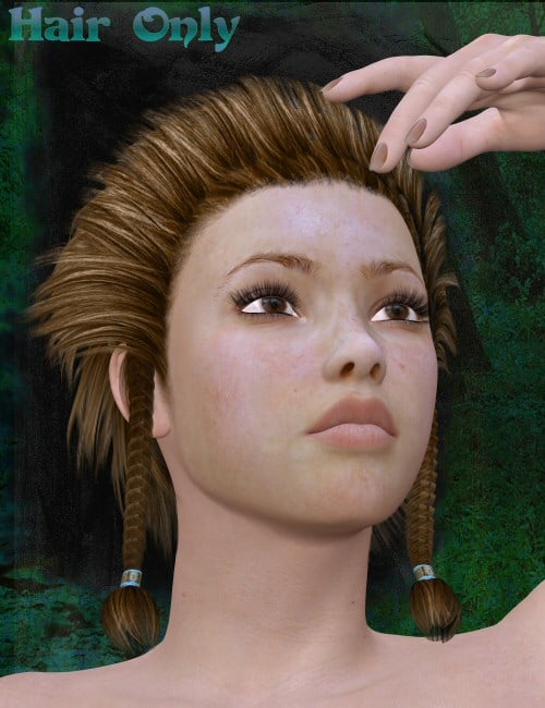 Ildiko Dancer Hair Daz 3d