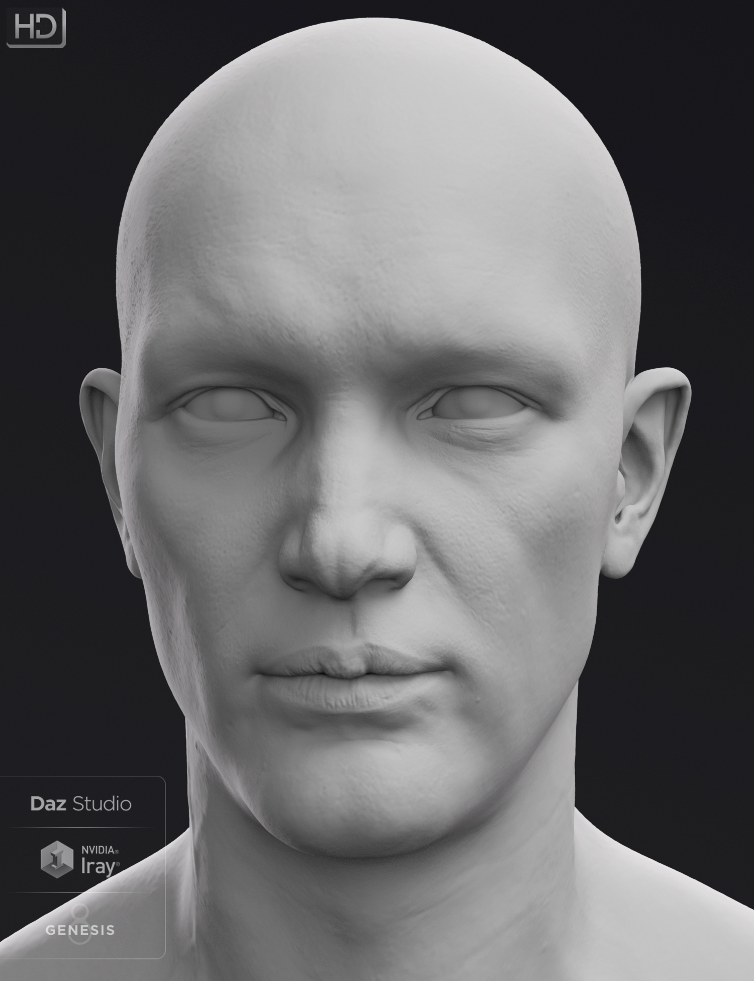 Juan Carlos 8 HD Add-On by: , 3D Models by Daz 3D