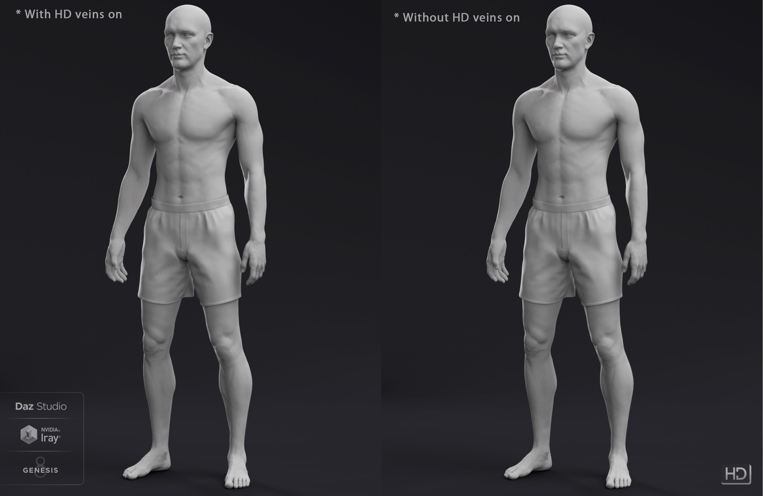 Juan Carlos 8 HD Add-On Juan Carlos 8 HD Add-On by: , 3D Models by Daz 3D