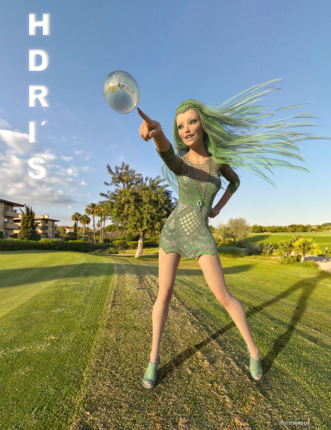 HDRI Urban Greens I by: Whitemagus, 3D Models by Daz 3D