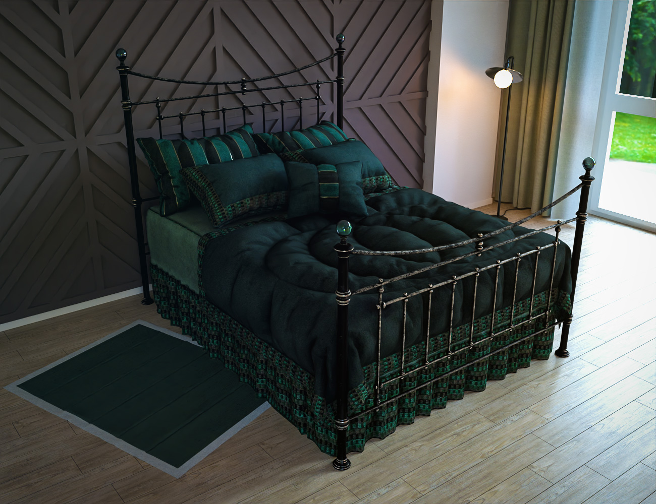 Antique Bed Textures Antique Bed Textures by: Shox-Design, 3D Models by Daz 3D