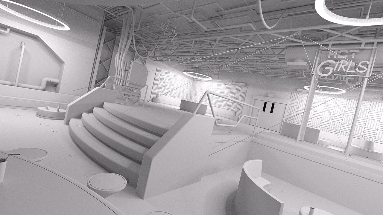 Cyberpunk Night Club Cyberpunk Night Club by: , 3D Models by Daz 3D