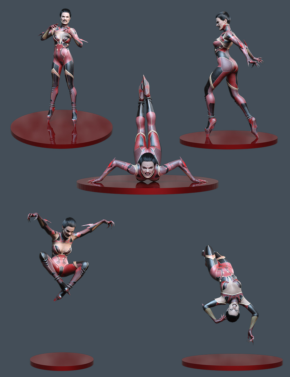Itsi Bitsy Poses For Genesis 8 Female Itsi Bitsy Poses For Genesis 8 Female by: Ensary, 3D Models by Daz 3D