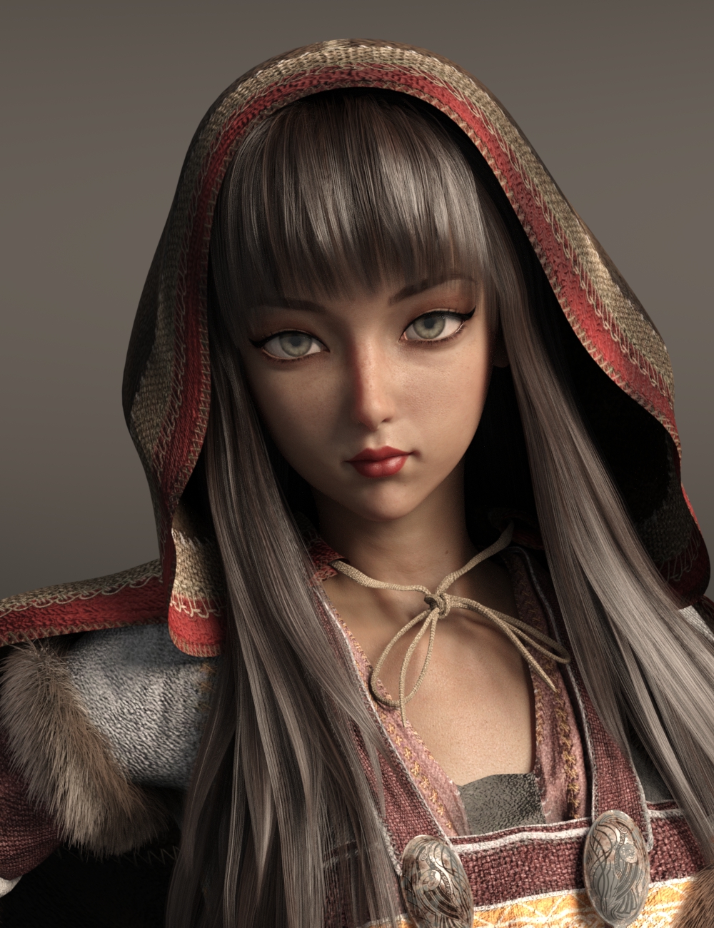 Naoko for Genesis 8 Female by: Ergou, 3D Models by Daz 3D