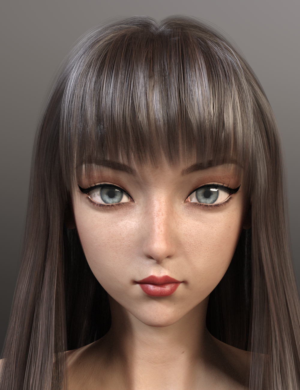 Naoko for Genesis 8 Female by: Ergou, 3D Models by Daz 3D