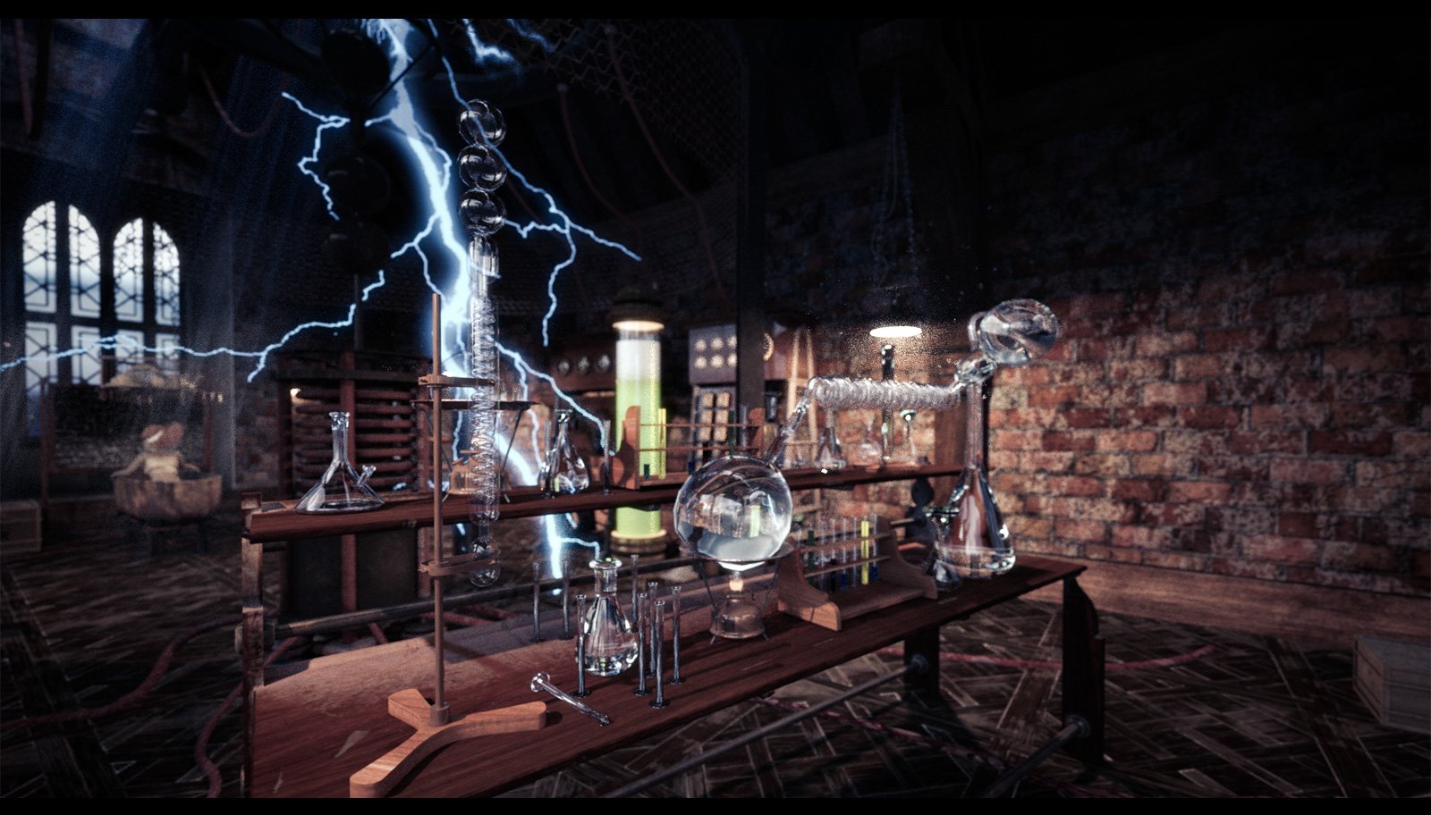 Frankenstein Laboratory by: Ansiko, 3D Models by Daz 3D