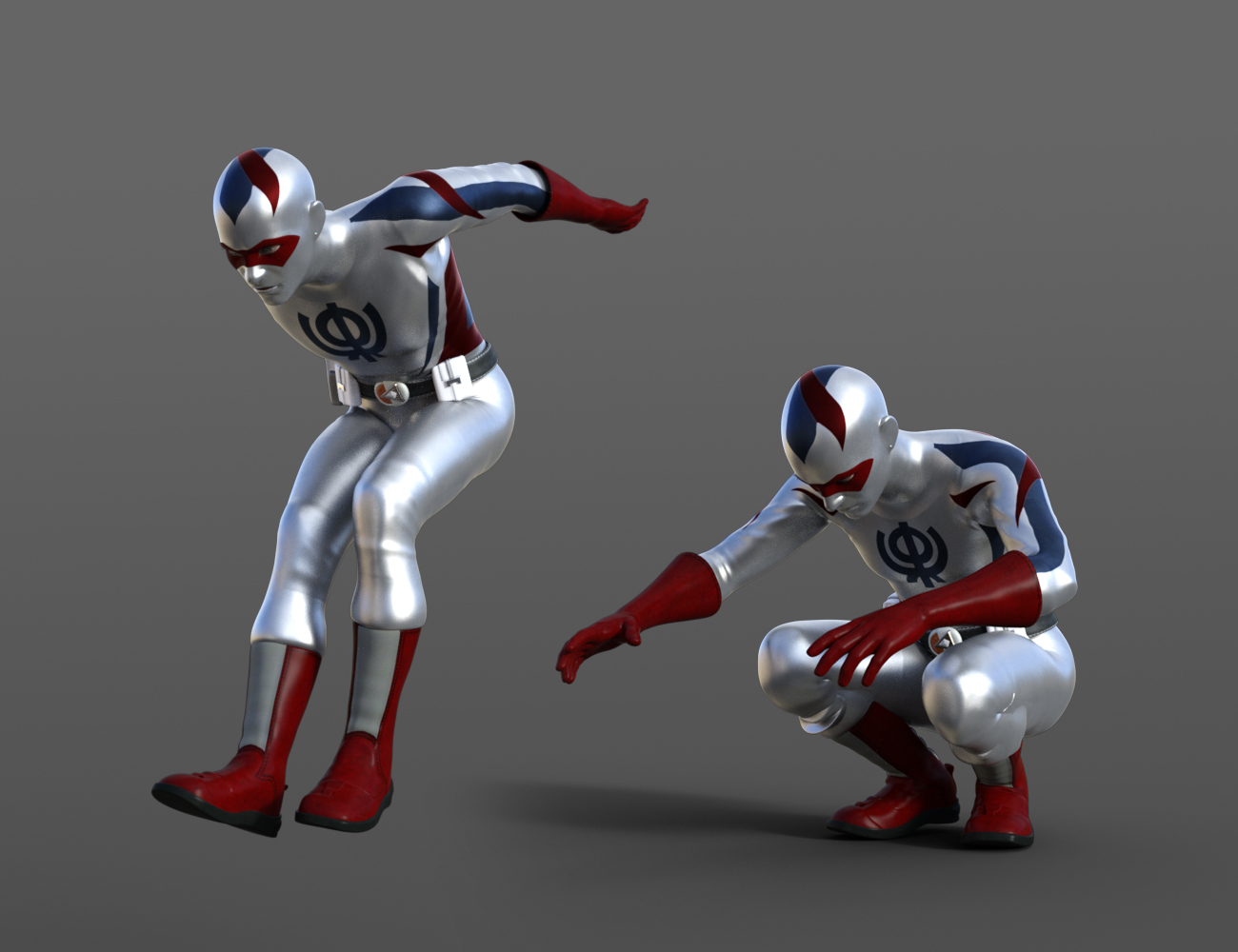 Super Hero Animations for Genesis 8 by: ThreeDigital, 3D Models by Daz 3D