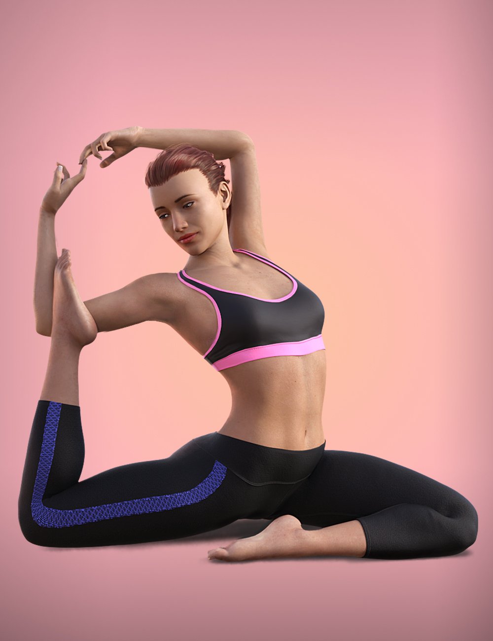 Yoga Animations for Genesis 8 by: ThreeDigital, 3D Models by Daz 3D