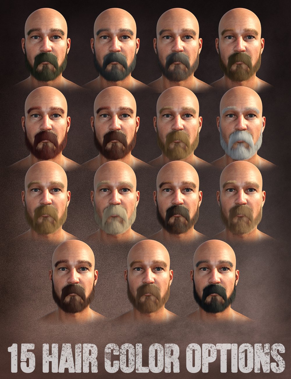 Long and Full Beards Set Hair for Genesis 8 Male Long and Full Beards Set Hair for Genesis 8 Male by: Matari3D, 3D Models by Daz 3D