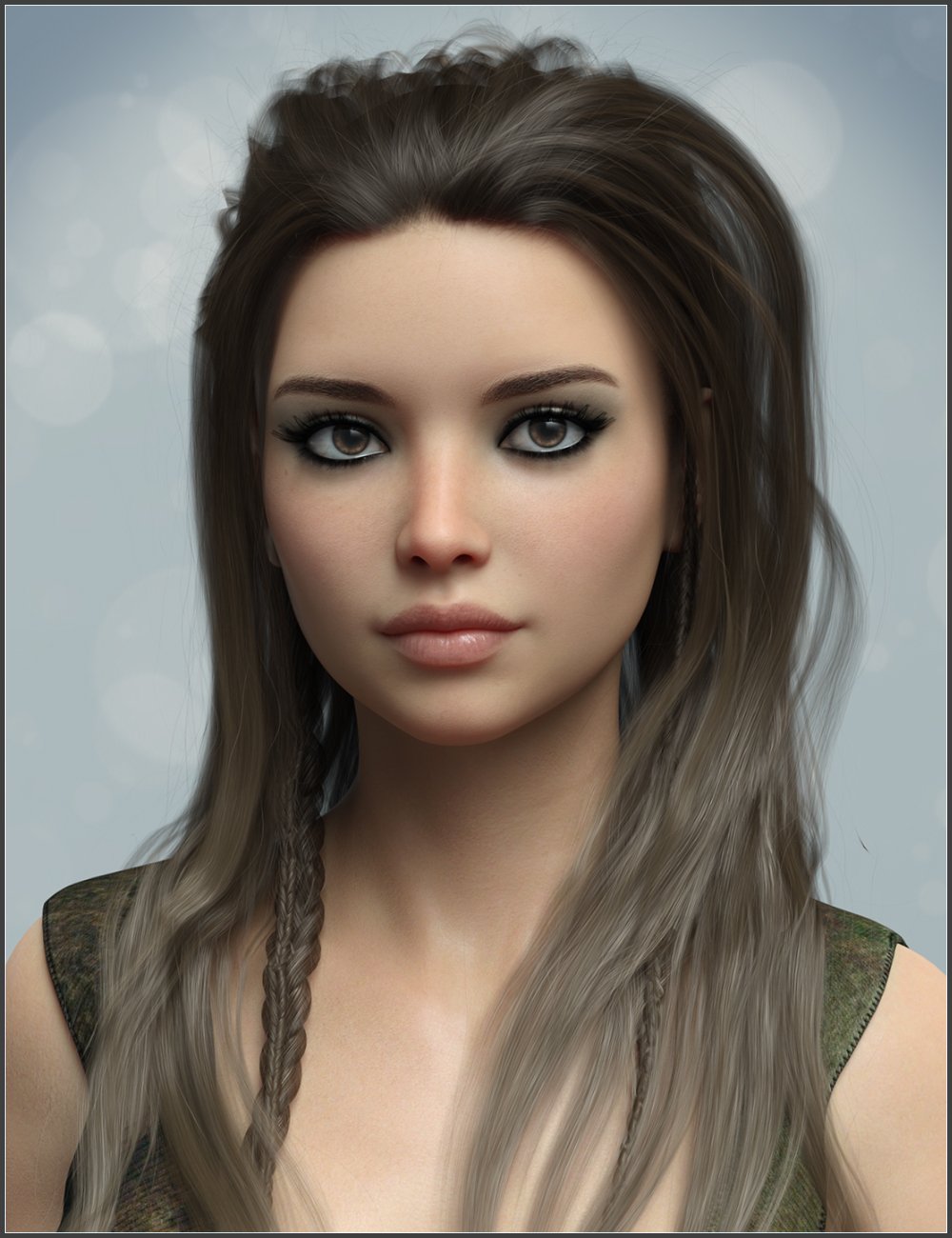 SASE Brenna for Genesis 8 Female by: SabbySeven, 3D Models by Daz 3D