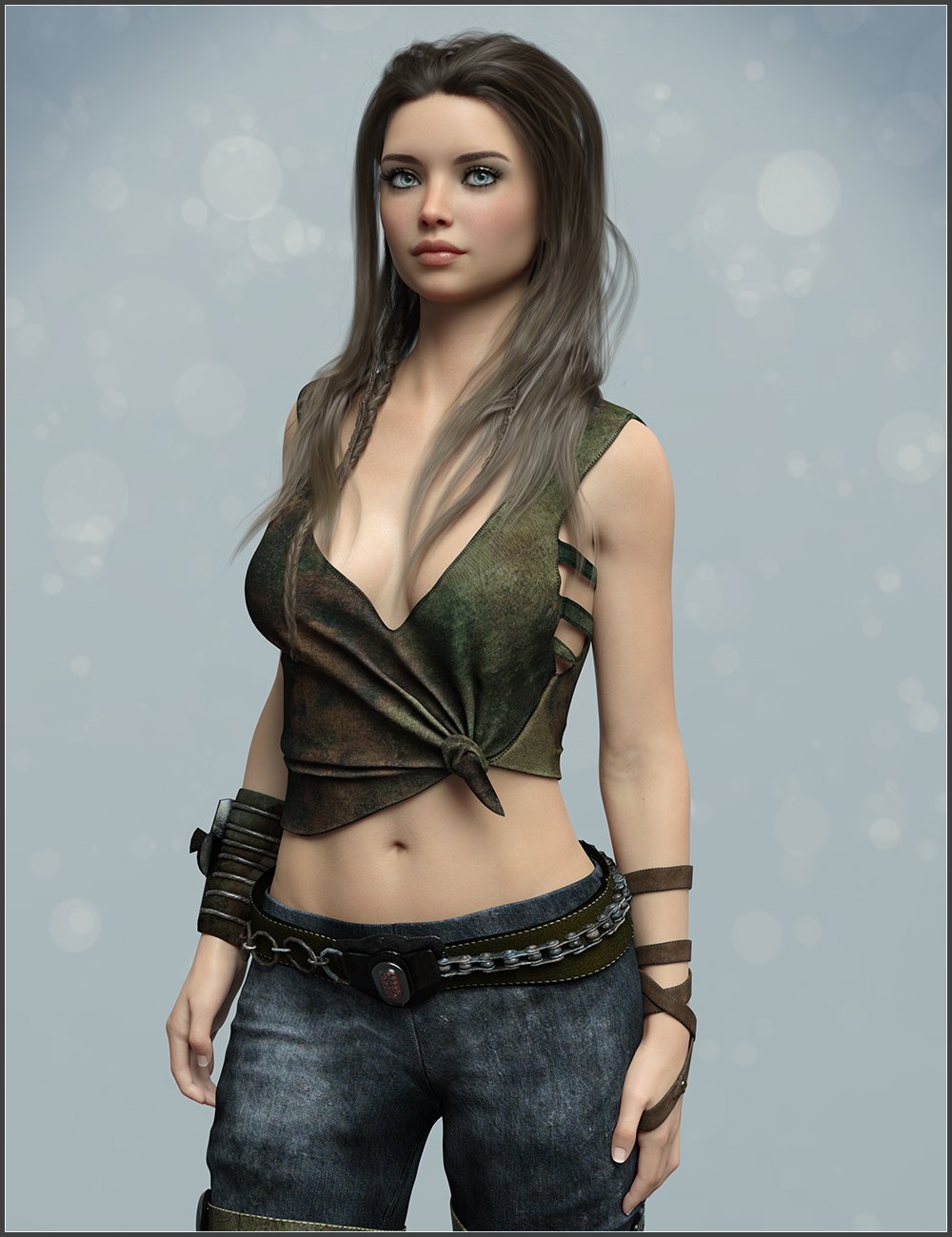 SASE Brenna for Genesis 8 Female by: SabbySeven, 3D Models by Daz 3D