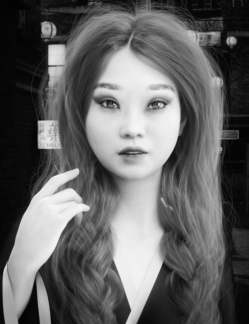 Shihong Nuwa for Genesis 8 Female by: DreamlightWarloc, 3D Models by Daz 3D