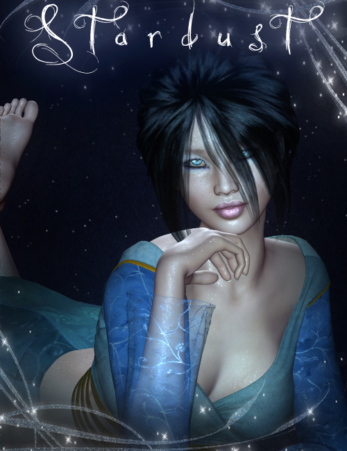 Stardust for V4/A4 by: IgnisSerpentus, 3D Models by Daz 3D