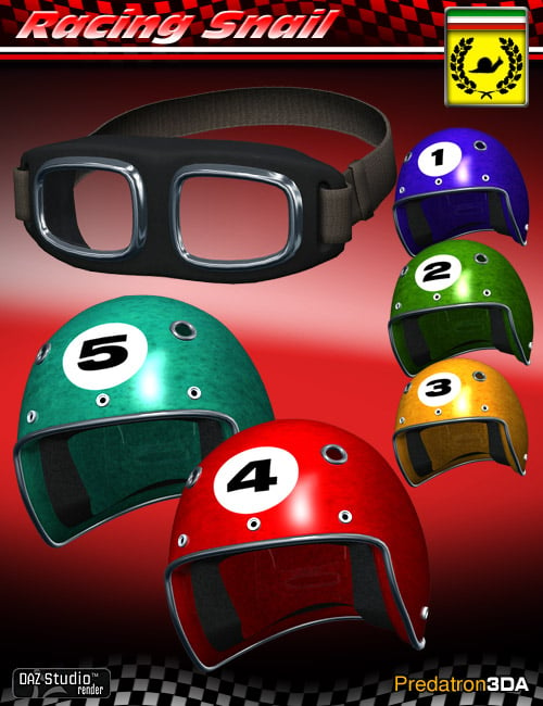 Racing Snail by: Predatron, 3D Models by Daz 3D