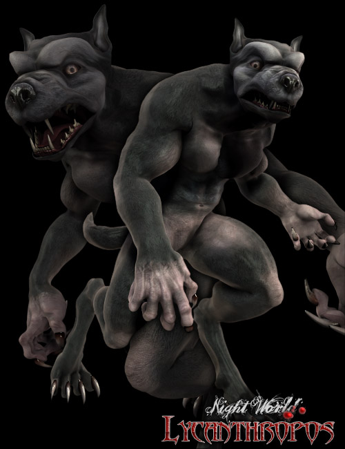 Night World  Lycanthropos by: Luthbel, 3D Models by Daz 3D