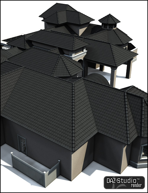 Dream Home Roof by: , 3D Models by Daz 3D