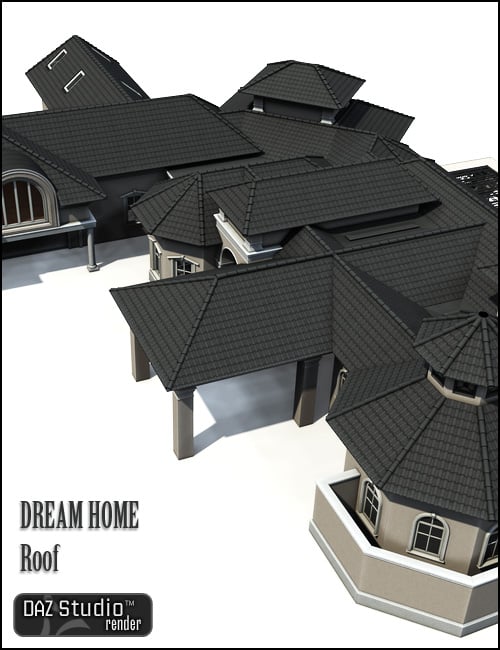 Dream Home Roof by: , 3D Models by Daz 3D