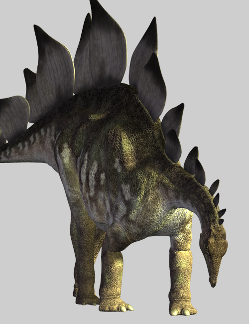 StegosaurusDR by: , 3D Models by Daz 3D