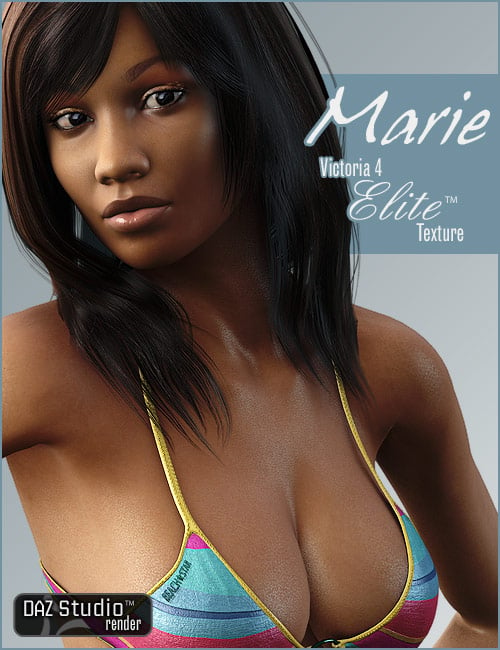 V4 Elite Texture: Marie by: -Yannek-Sarsa, 3D Models by Daz 3D