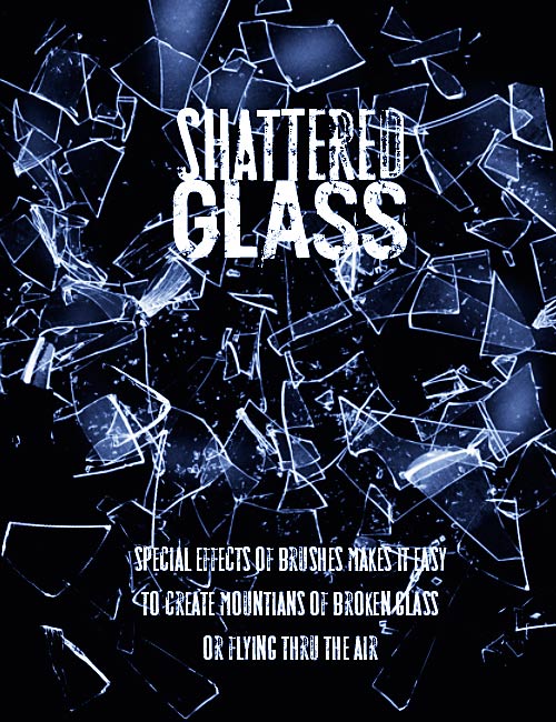 Ron's Shattered Glass by: deviney, 3D Models by Daz 3D