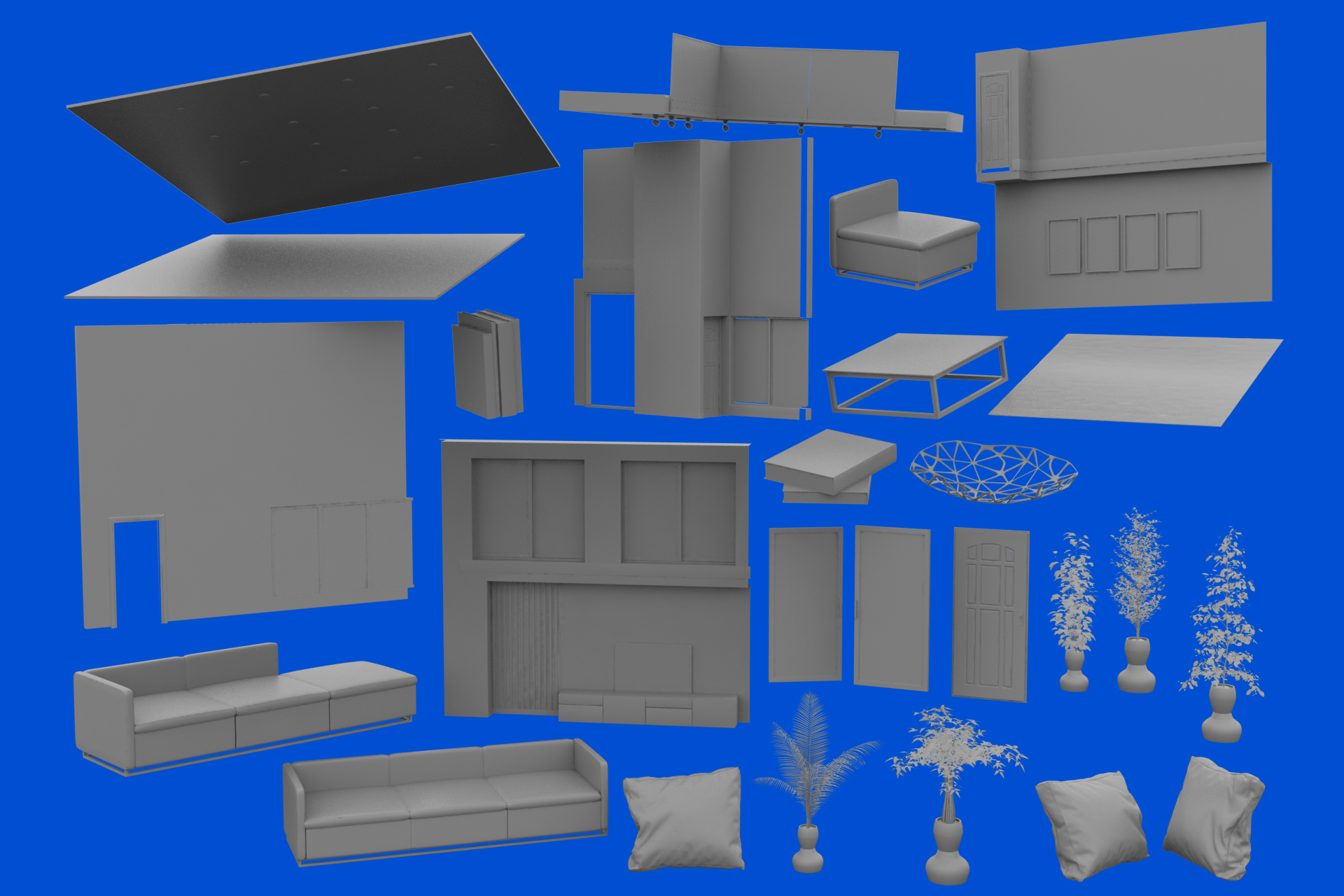 Polished Living by: bituka3d, 3D Models by Daz 3D