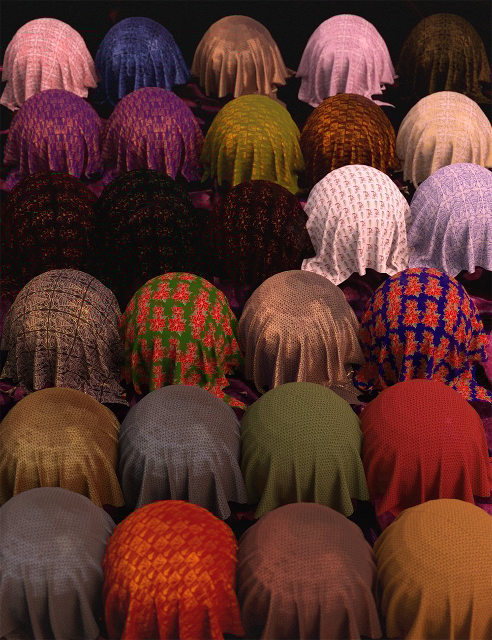 Festive Fabric Iray Shaders Festive Fabric Iray Shaders by: MartinJFrost, 3D Models by Daz 3D