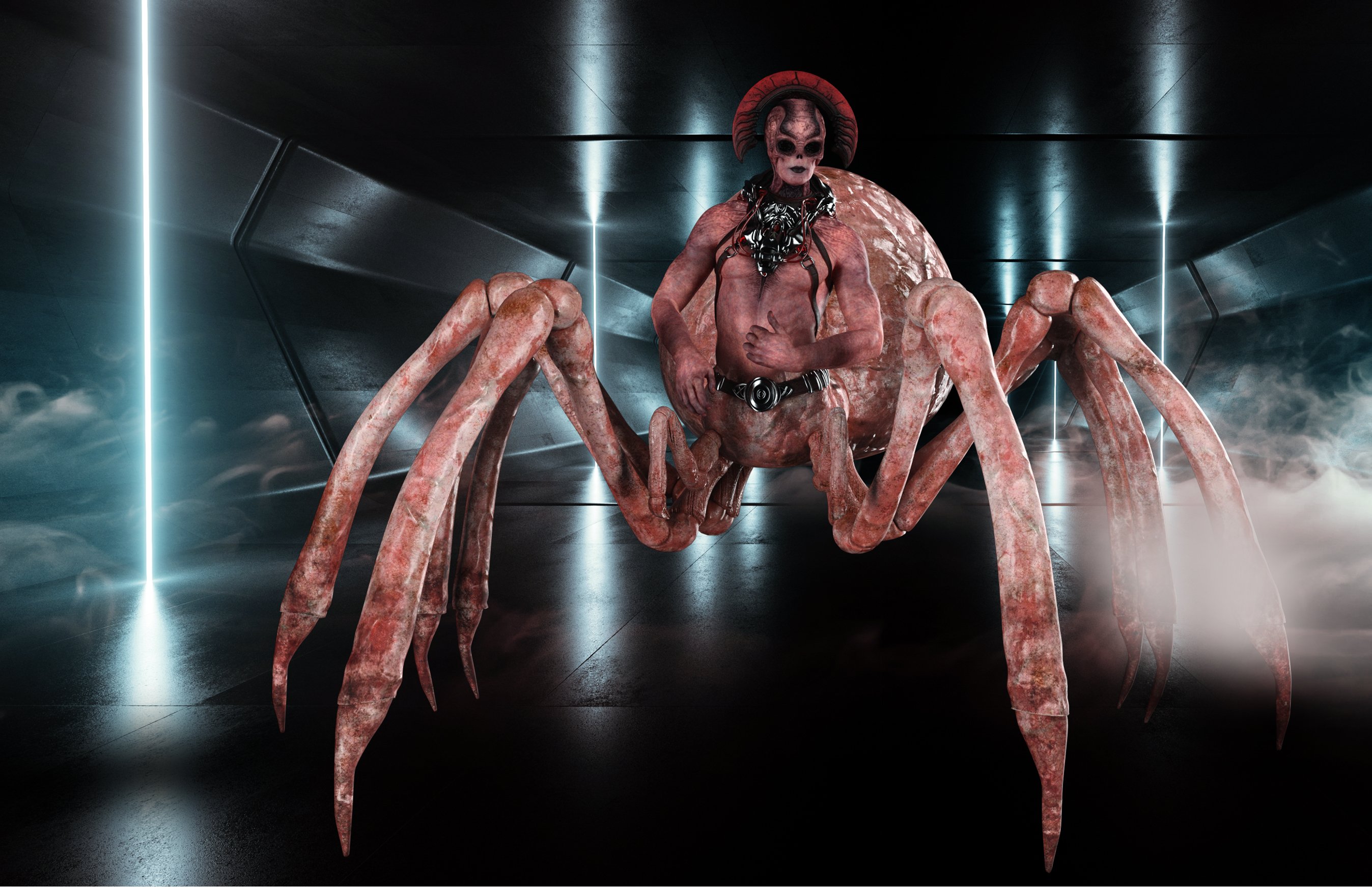 Arachnophobia Textures for Spiderfolk by: Moonscape GraphicsSade, 3D Models by Daz 3D