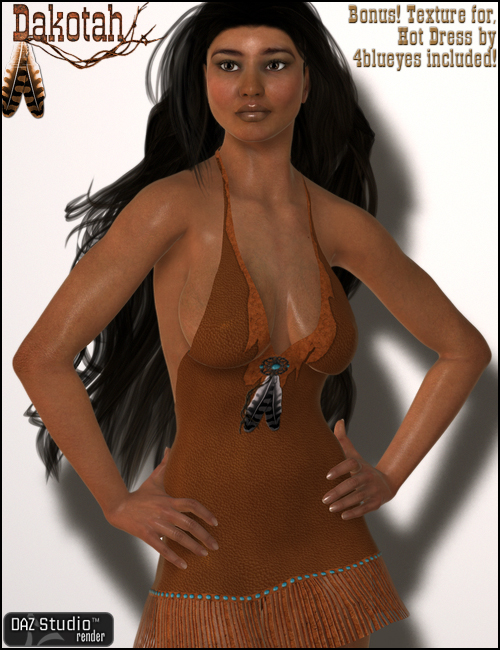 Dakotah for V4 Dakotah for V4 by: Morris, 3D Models by Daz 3D