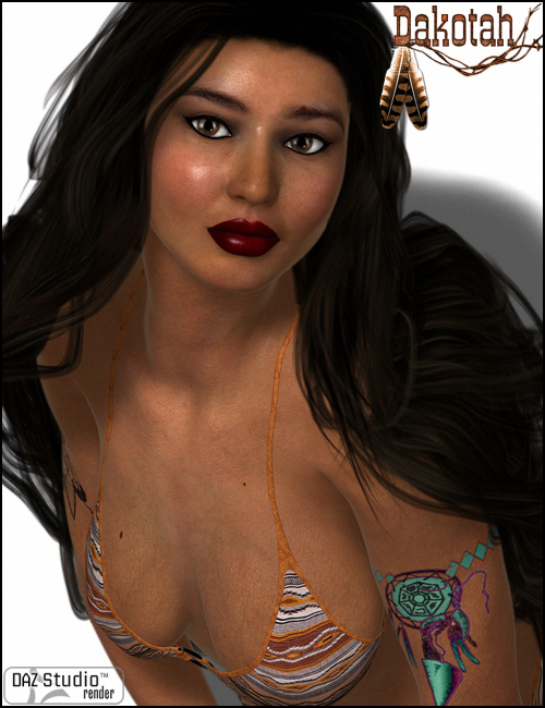 Dakotah for V4 Dakotah for V4 by: Morris, 3D Models by Daz 3D