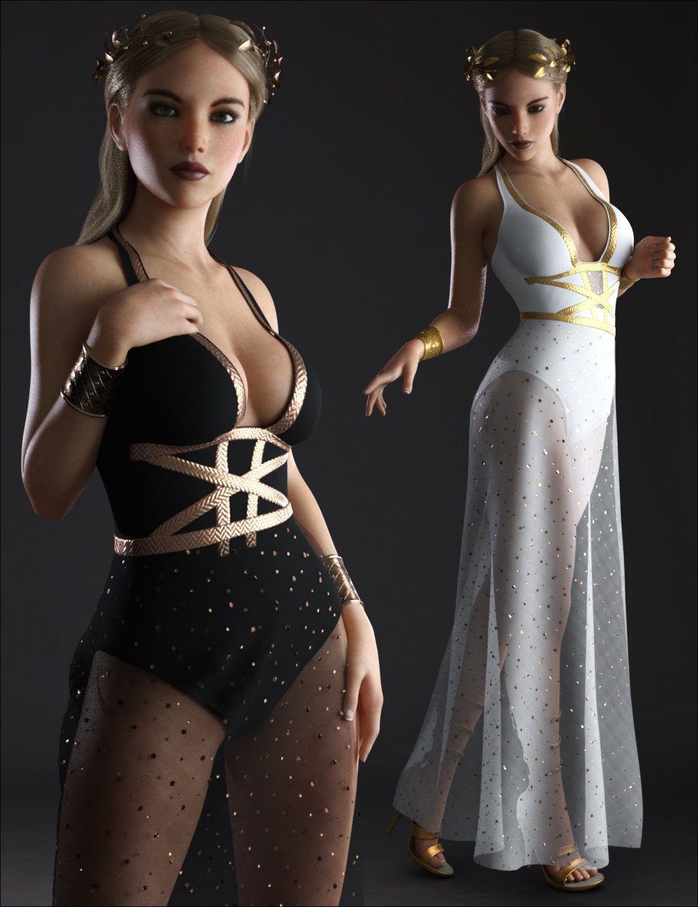 dForce Trojan Princess Outfit Set for Genesis 8 Females dForce Trojan Princess Outfit Set for Genesis 8 Females by: Mytilus3dLab, 3D Models by Daz 3D